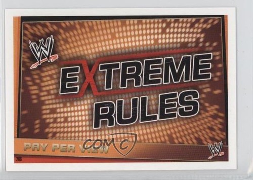 2012 Topps WWE Slam Attax Rebellion Extreme Rules #208 1i3 - Picture 1 of 3