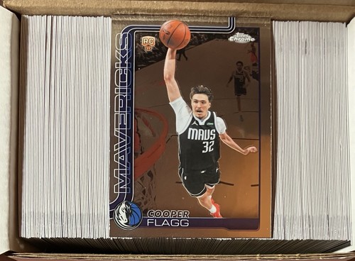 2025-26 TOPPS CHROME UPDATE BASKETBALL COMPLETE SET 1-200 COOPER FLAGG RC +++