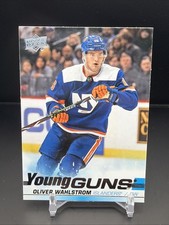 2019-20 UD Young Guns YG Oliver Wahlstrom Rookie Card RC #457 Islanders