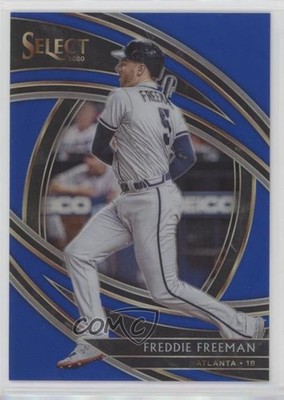 2020 Panini Select Premier Blue Prizm 91/149 Freddie Freeman #179 no9