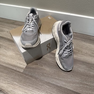 On Cloudnova Form 2 Women s Size 8 Grey/White Running Shoes Athletic Sneakers