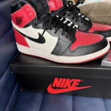 靴 Nike AirJordan1 Retro High OGBG Bred Toe NIKE(ナイキ) AIR JORDAN 1 RETRO HIGH OG BRED TOE エアジョーダン1