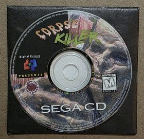 Corpse Killer (Sega CD, 1994) Game Disc & Box - Tested