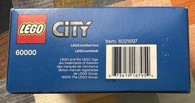 Retired LEGO City 60000 Fire Motorcyle 2013 NISB