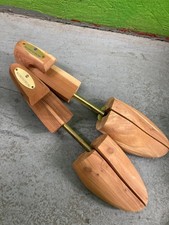 Nordstrom Shoe Tree Wood Wooden Grain Trees Stretcher Men's Made in USA