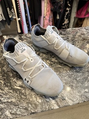 Size 10.5 - Under Armour HOVR Tour Spikeless Mod Grey