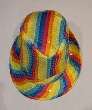 KBW Global Rainbow Party Hat
