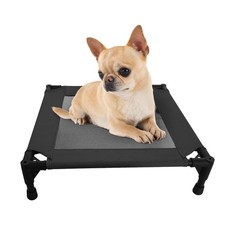 Pozico Elevated Pet Bed with Breathable Mesh for Small Cat and Dog, Raised Co...