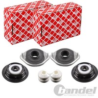 2X febi bilstein Domlager Satz Vorne Beidseitig Passend FÜR Opel Corsa Tigra