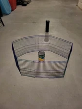 Small Pet Animal Exercise Play Pen Portable Fence Cage Indoor Outdoor