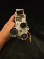 Keystone K-26 8mm Movie Camera 3 Lens Turret