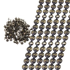 Upholstery Tacks Strips 10 Meters Dia 11mm Decorative Nailhead Trim Bronze