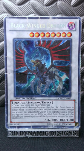 Black-Winged Dragon CT07-EN002 YuGiOh Collectible Tins 2010 card
