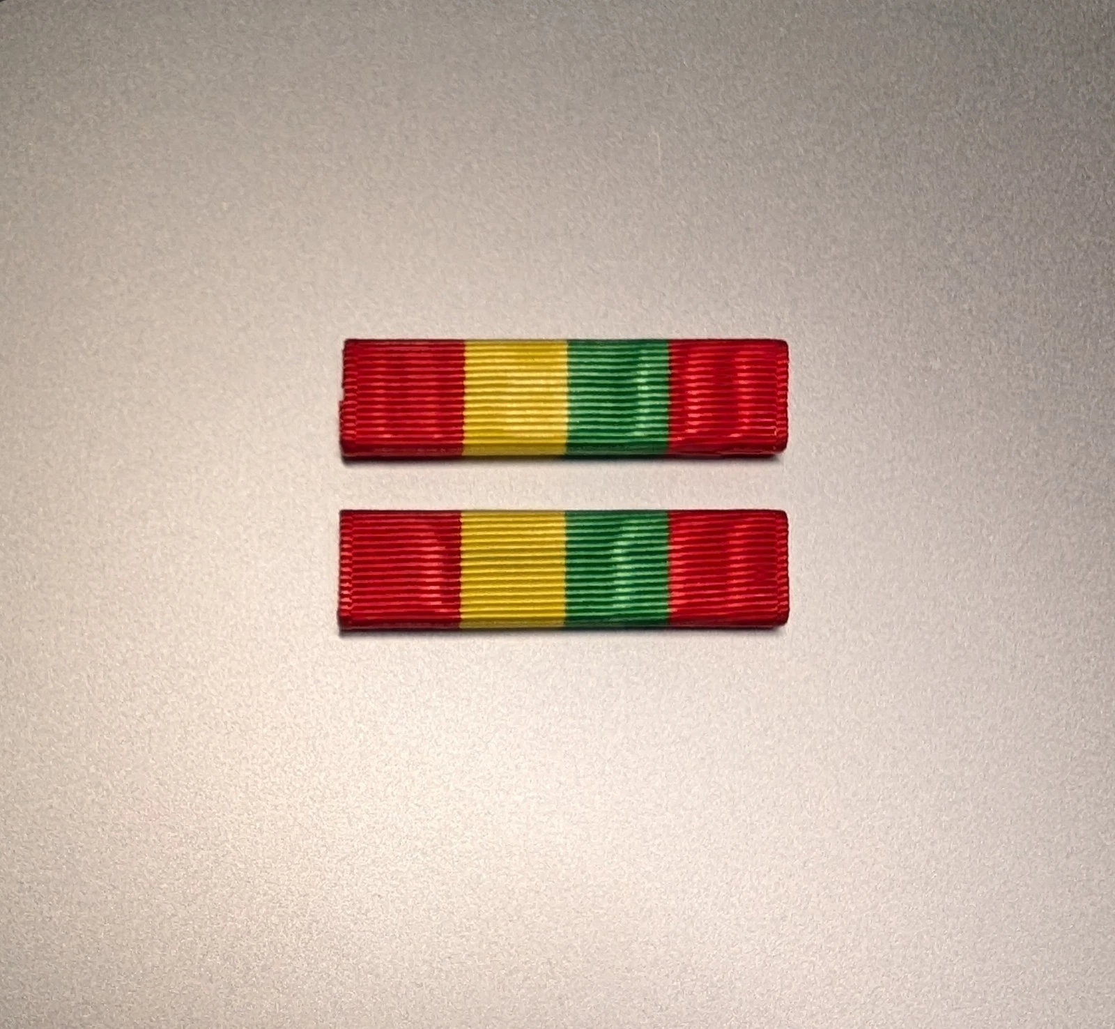 NEW State Guard Association of Texas SGATX Sam Houston Medal Ribbon - Set of 2