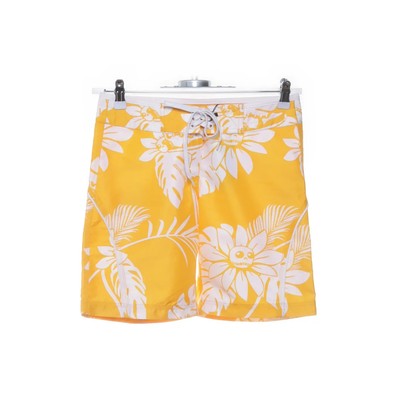 WeSC, Badeshorts, Größe: XS, Gelb/Weiß, Polyester, Blumen, Herren #QLL