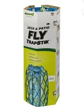 RESCUE! Deck Patio Fly Trapstik Outdoor Hanging Fly Trap (11" x 4") 1-Count [G5]