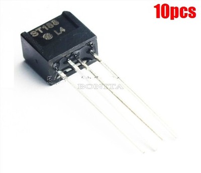 10Pcs Infrared Photoelectric Sensor Optoelectronic Switch ST188 Reflection Ic si