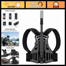 Motorcycle Camera Mount for Insta 360, DJI Osmo, GoPro - Adjustable Durable