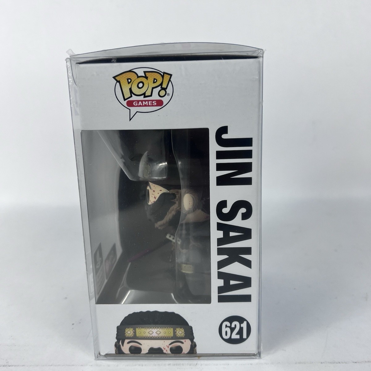 Funko Pop! Jin Sakai #621 - Ghost Of Tsushima, Exclu PlayStation, Vaulted