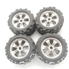 4x Vintage Proline Big Joe 40 Series 1103 18 Monster Truck Tires Wheels 14mm