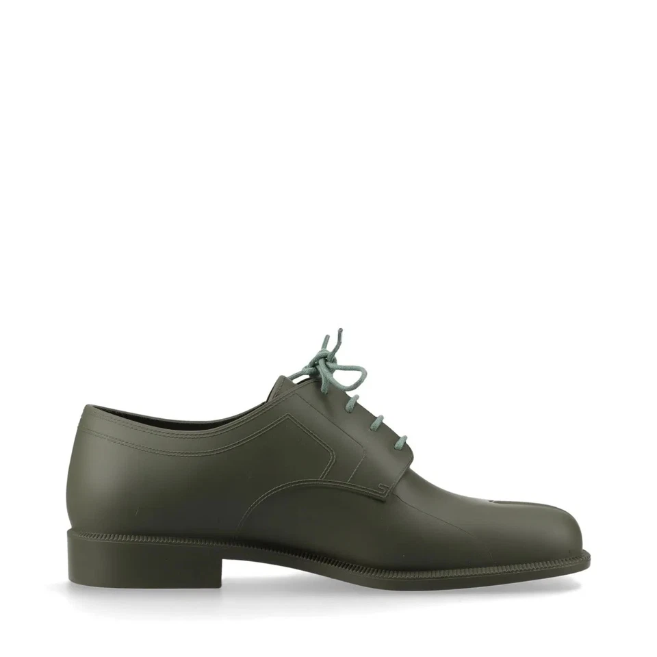 Maison Margiela TABI 21AW Zapatos de Lluvia de Goma EU38 Damas Caqui 22 Caja Hay un Foto 2 de 4