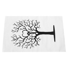 40 X Wedding Tree for Gift Table Sign Fingerprint Canvas Thumb