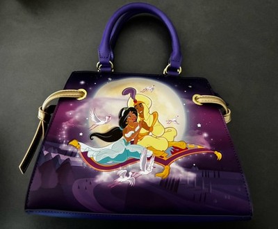 Loungefly Disney Aladdin 30th Anniversary Crossbody Bag 