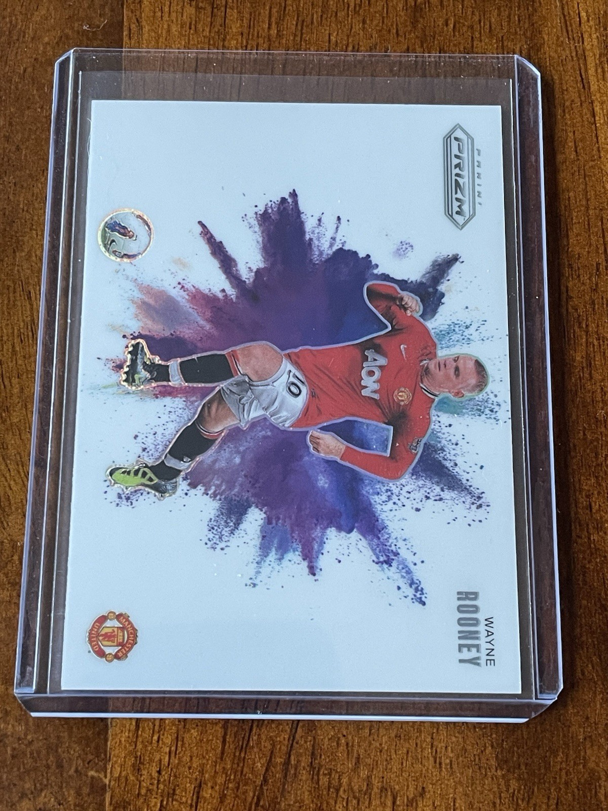 2024-25 Prizm Premier League Soccer Wayne Rooney #29 Color Blast Very Nice!