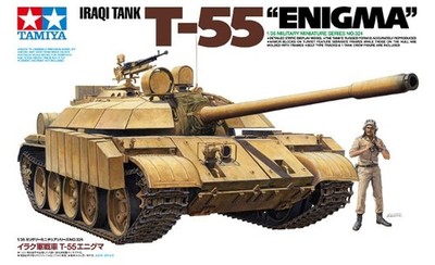 Tamiya 35324 - 1/35 Irakischer Kampfpanzer T-55 Enigma - Neu