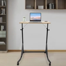 Adjustable Height Bike Trainer Fitness Desk Standing Desk for Indoor Cycling US