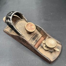 Vintage Wood Plane Hand Tool All Metal Body made in USA, 6.5" long