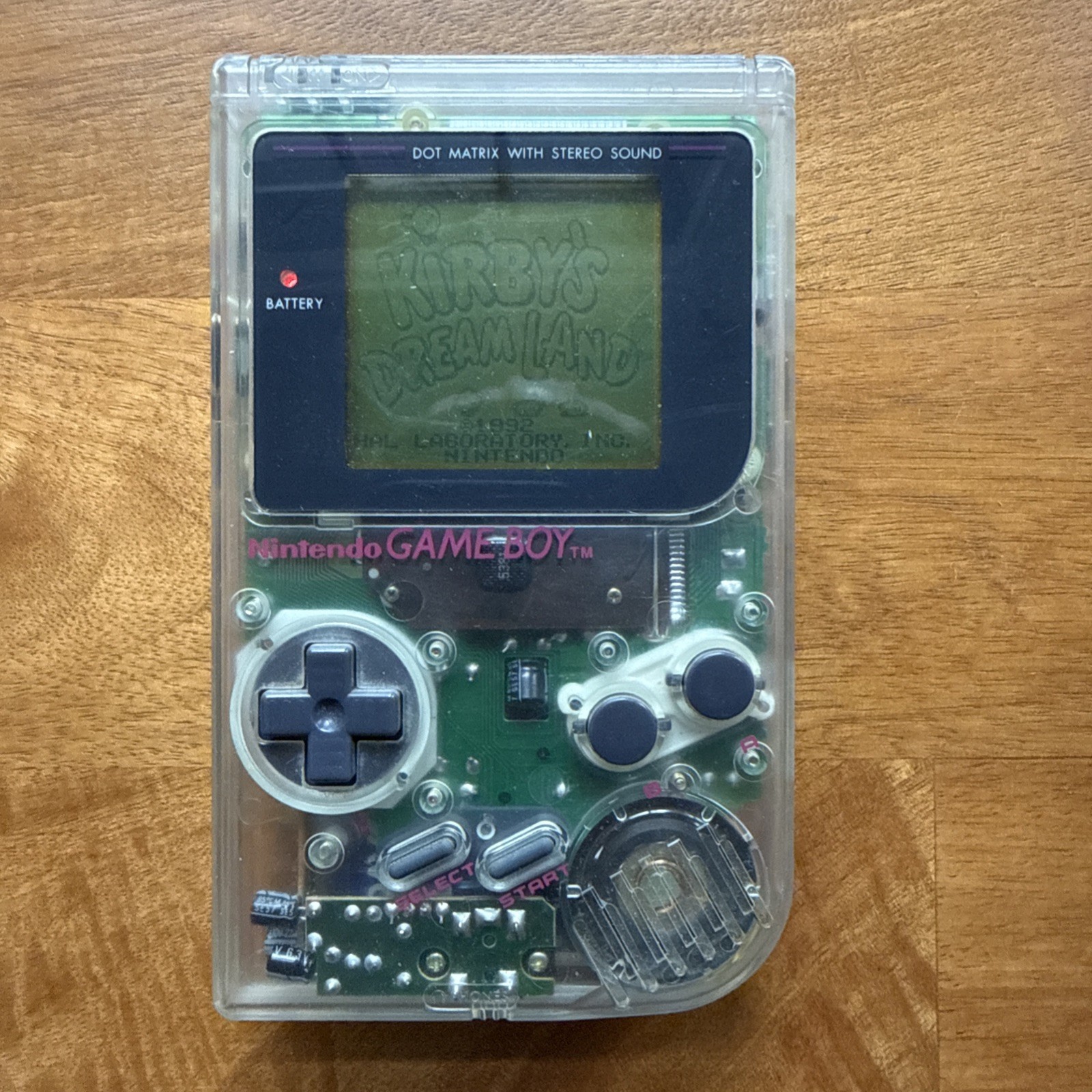 Nintendo Game Boy Original Console Play It Loud Clear  FAINT LINE ON SCREEN
