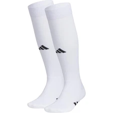 adidas Unisex 2 Pack OTC Compression Socks– White/Black – Size L -NWT