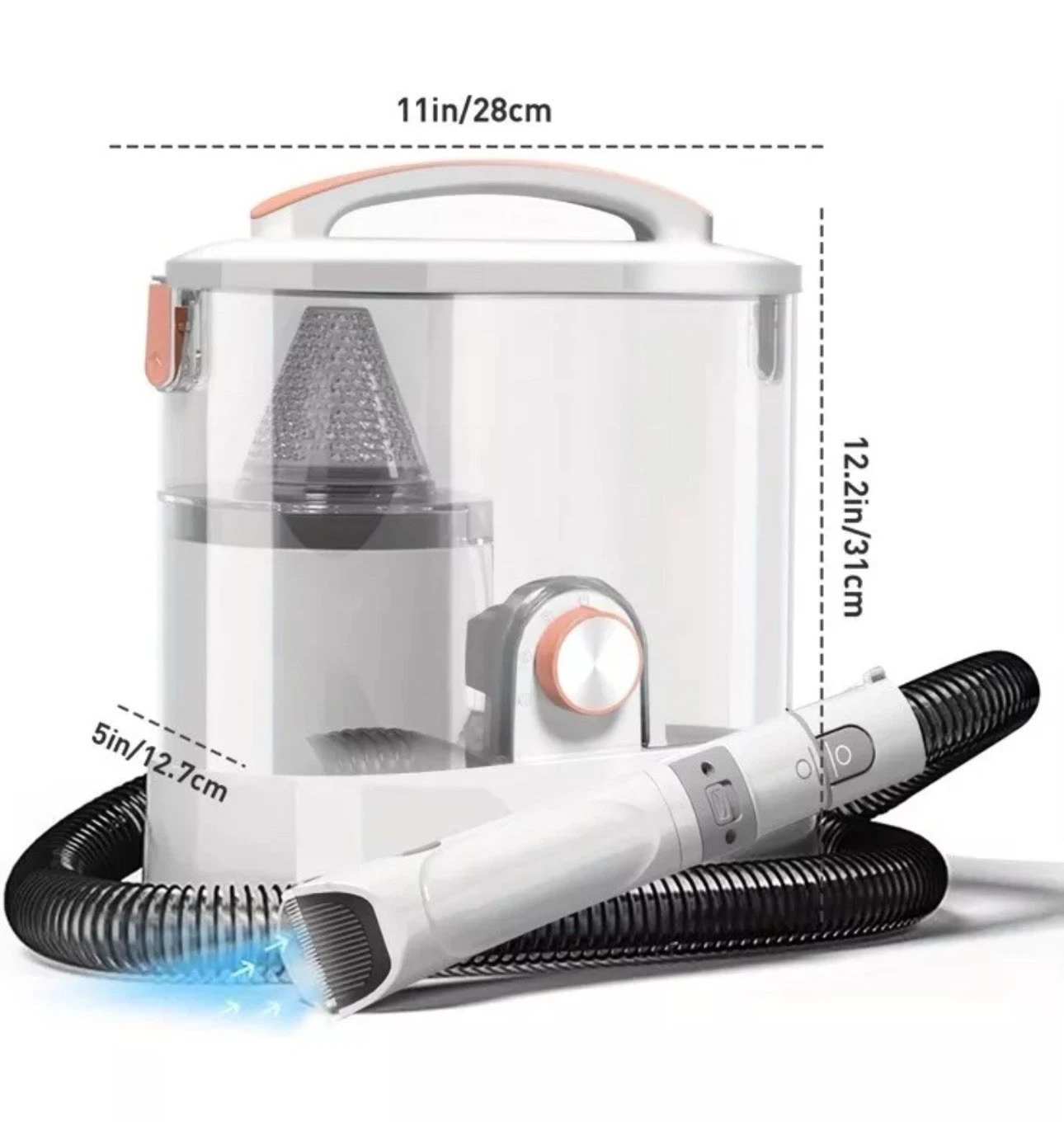 NEW! Dog Grooming Vacuum and Dog Grooming Kit 3.3L Powerful Dog Vacuum Cleaner
