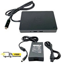 Dell USB-C Dock Station for Asus Chromebook C523 C523N C523NA Laptop w/130W PSU