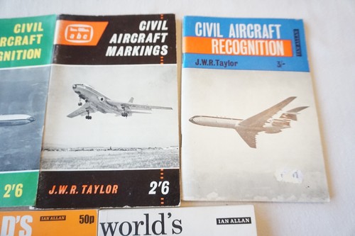 Airline Luftfahrt Spotter Taschenbücher Zivilflugzeug Markierungen x7 Ian Allan *1 - Bild 3 von 9