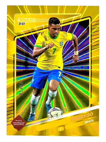 2021-22 Donruss Road To Qatar  Rodrygo /10 real madrid brazil