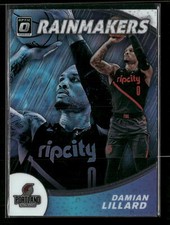 Damian Lillard 2019-20 Donruss Optic #11 Rainmakers