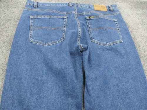 Jeans Lee Riders 38 W38 L79 pierna recta abotonada azul elástico - Imagen 16 de 20