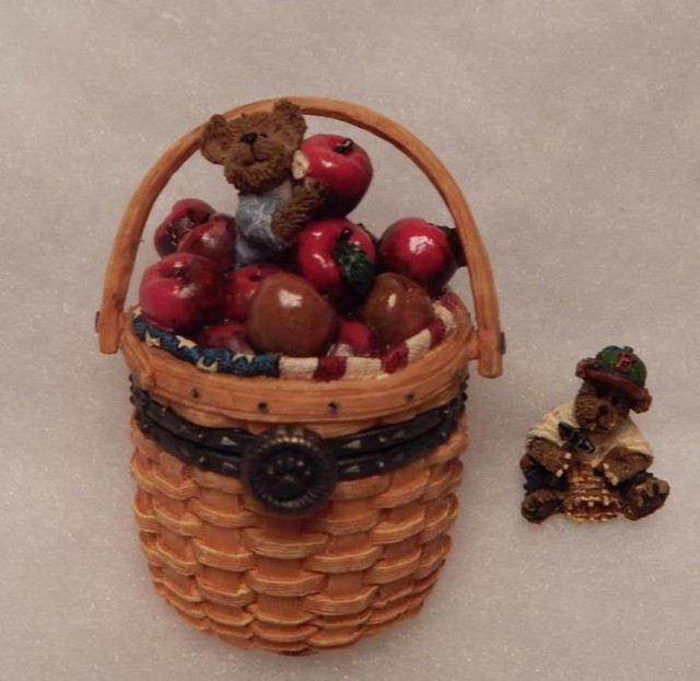 BOYDS LONGABERGER TREASURE BOX, KENNY'S APPLE BASKET eBay