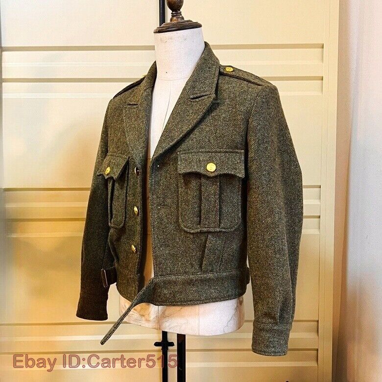 ジャケット・アウター Vintage Remake - Short Military Jacket s-l1200.jpg