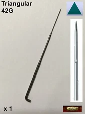 M00250 MOREZMORE 1 Felting Needle 42G EXTRA FINE TRIANGULAR Dry Needle Felting