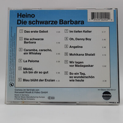 Musik CD | Heino - Die Schwarze Barbara | Disc poliert