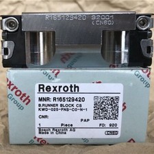 NEW R165129420 REXROTH RUNNER BLOCK BALL BEARING#