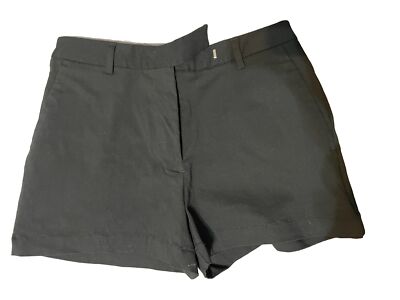 Express Editor Black Stretch Dressy Shorts with Pockets Size 1/2
