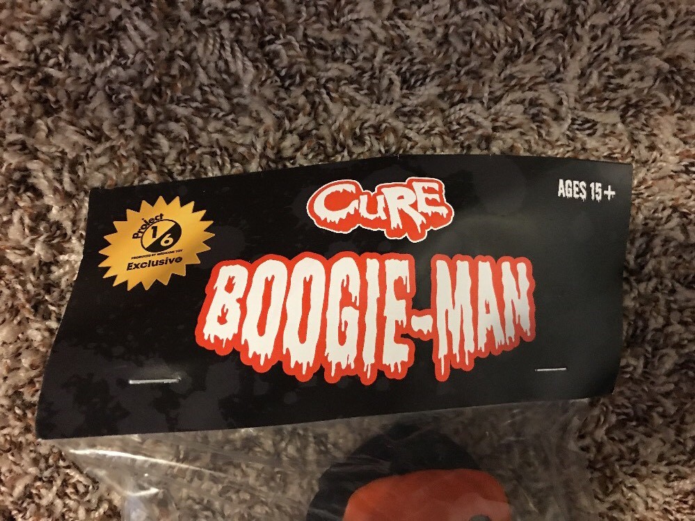 CURE CURE×SB OBAKE BOOGIE MAN CURE×SB SP Cure Clear Red and Black Spooky Boogie Plus Gee