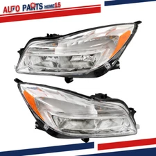 Halogen Headlights For 2011-2013 Buick Regal Headlamp Left+Right Side Factory