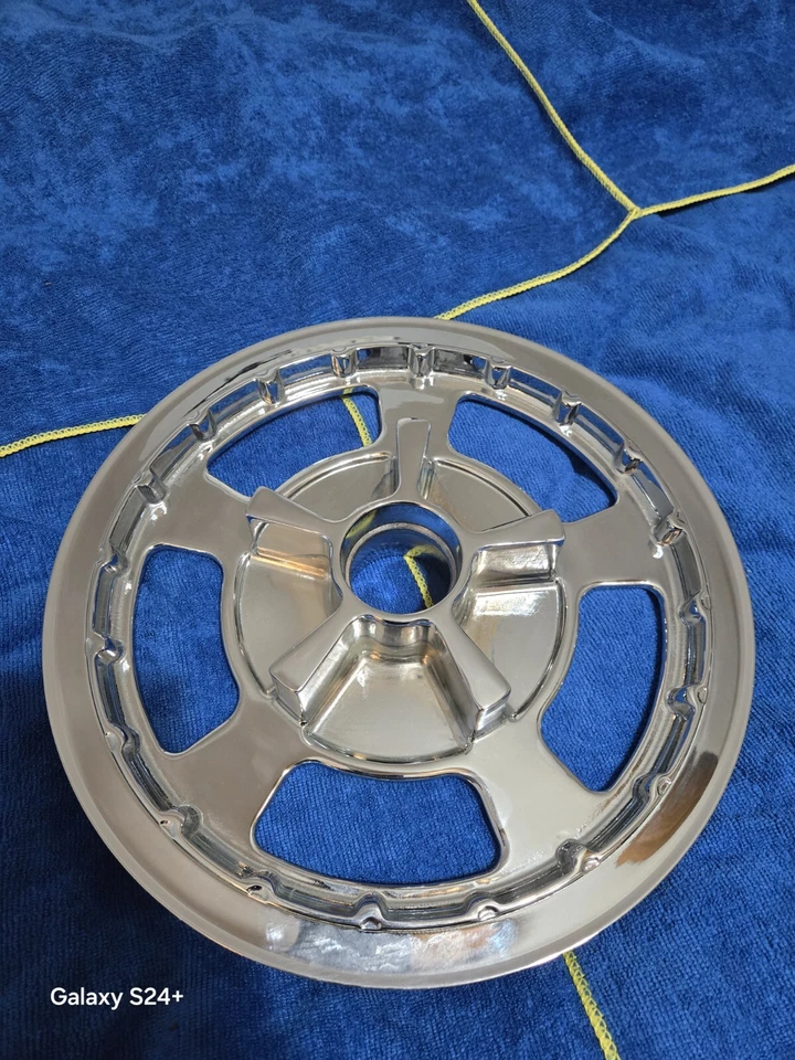 Polia Harley cromada touring.  2009 em turnê. incrível venda direta cromada - Imagem 4 de 4