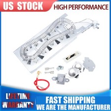 Heating Element Kit Thermostat Fuse Kenmore Whirlpool Dryer 90 Series Elite HE3