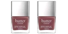 Butter London Patent Shine 10x Nail Lacquer Toff 0.4 fl oz Pack of 2